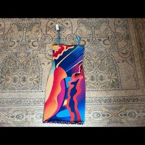 Expired Girl 2-way mesh dress